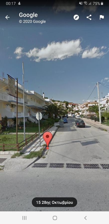 Stathoris Deluxe Apartment Néa Péramos Exterior foto